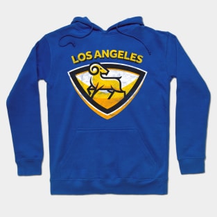 Cool Modern Los Angeles team Party Tailgate Sunday Football Hoodie